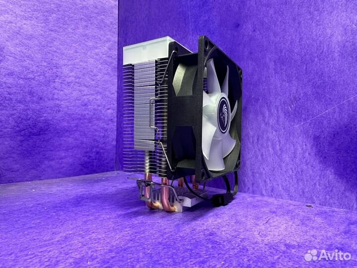 Кулер для процессора башенный новый с RGB