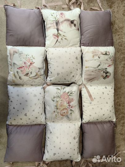 Бортики в кроватку