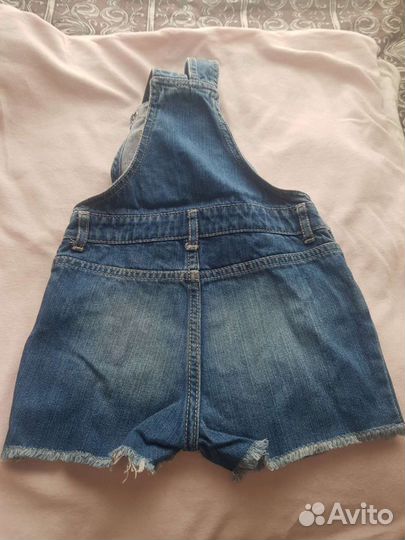 Джинсовый комбинезон для девочки 92-98