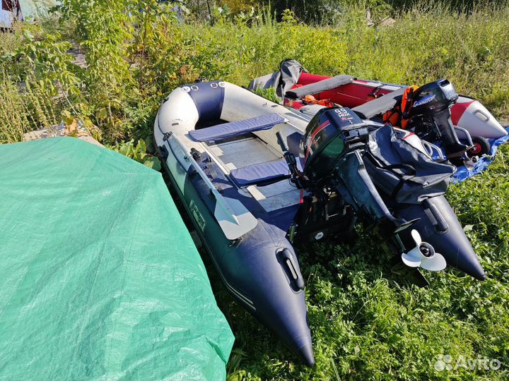 Лодка пвх gladiator C330AL + мотор HDX 9.9 (15)