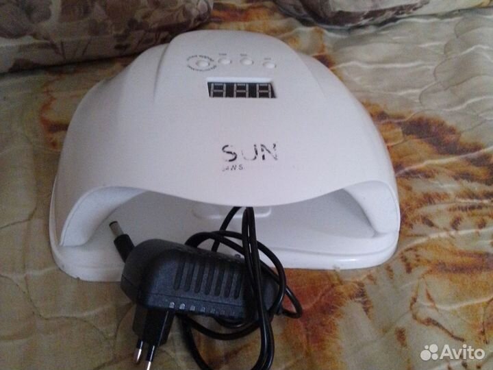 Лампа для маникюра sun x 54w