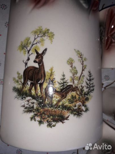 Словацкая керамика: ликерный набор 