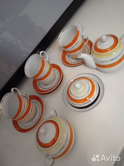 Чайный сервиз Барановка СССР