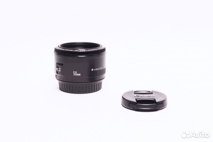 Объектив Canon EF 50mm f 1 8 ii (sn7638)