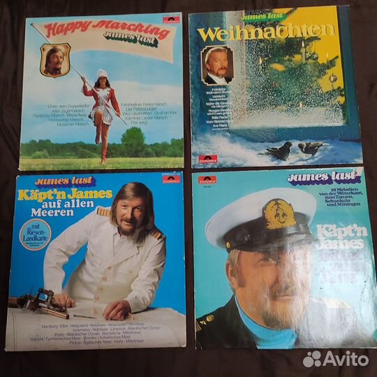 James Last виниловые пластинки Германия