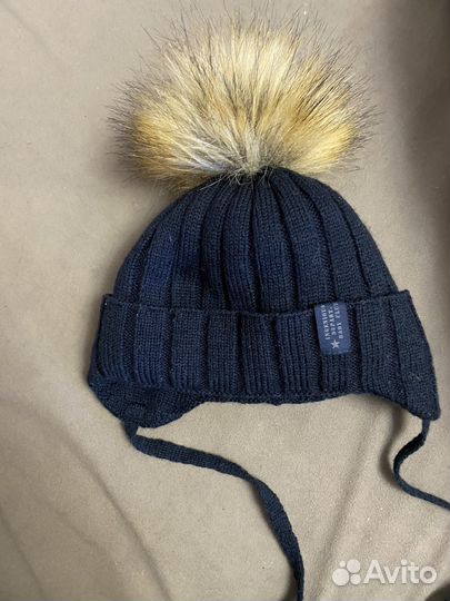 Шапка демисезонная для мальчика 46 48