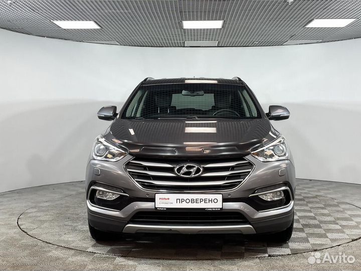 Hyundai Santa Fe 2.2 AT, 2016, 167 491 км