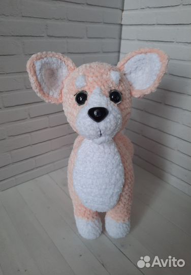 Корги плюшевый