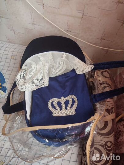 Люлька переноска для новорожденных