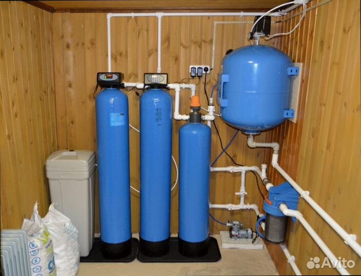 Очистка воды для производства от железа