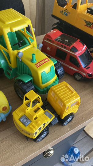 Развивающий автомобиль, игрушки новые б/у, машинки