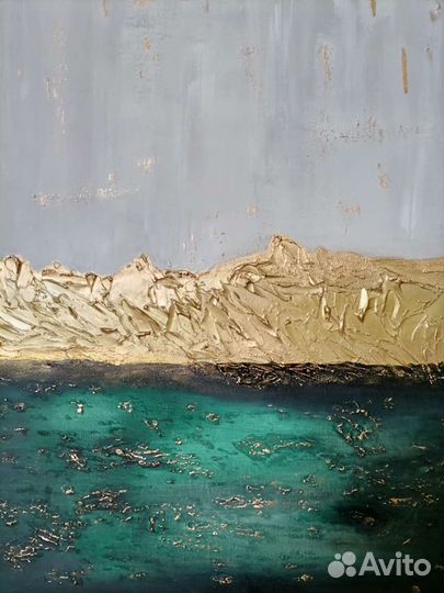 Современная Интерьерная картина Озеро