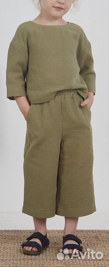 Костюм из муслина новый
