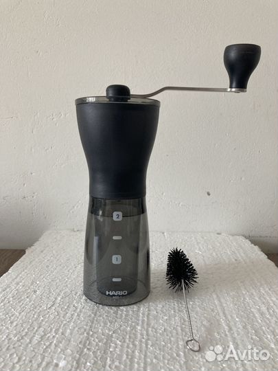 Кофемолка ручная Hario MSS-1DTB Mini-Slim plus