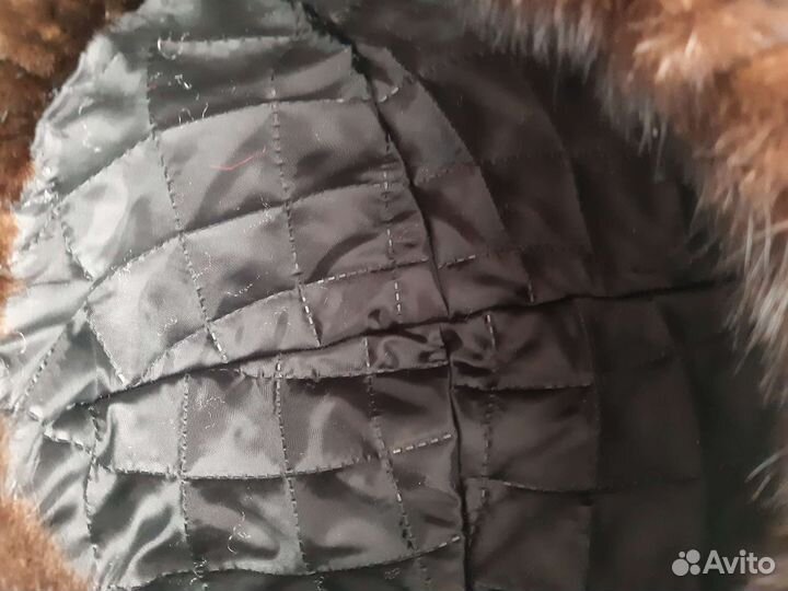 Шапка жен из норки