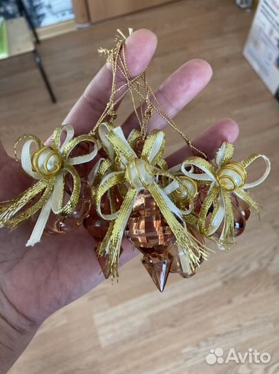 Ёлочные игрушки 5 шт