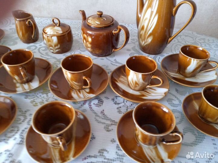 Сервиз кофейно - чайный