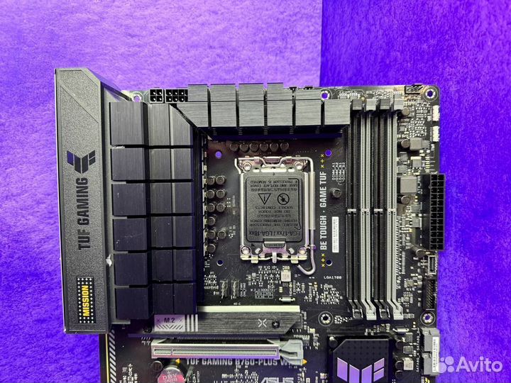 Топовая материнская плата B760 asus TUF gaming