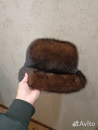 Шапка норковая женская