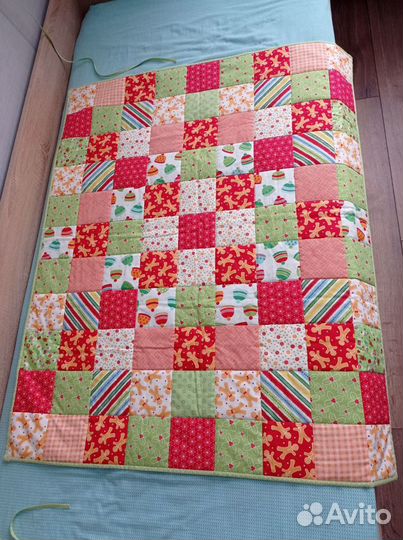 Покрывало детское 118*98 + гирлянда флажки