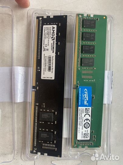 Оперативная память amd ddr4 4GB 2666 Hz