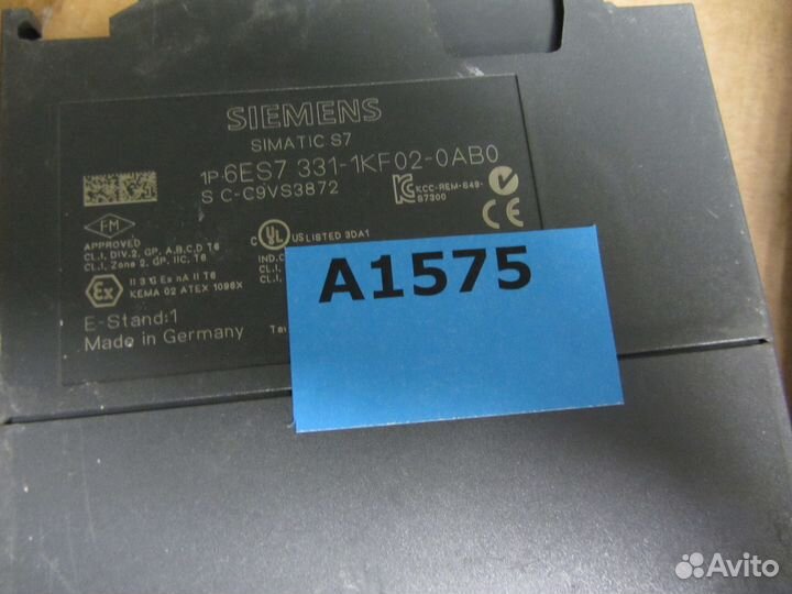 Siemens 6ES7 331-1KF02-0AB0 Модуль ввода