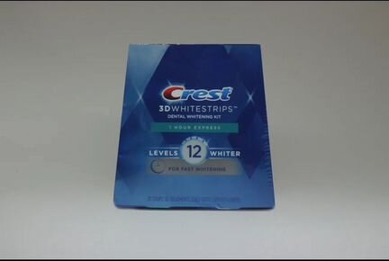 Отбеливающие полоски crest 3D whitestrips I hour e
