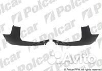 Спойлер бампера переднего левый+правый боков. перед для peugeot 3008 10.16-12.20
