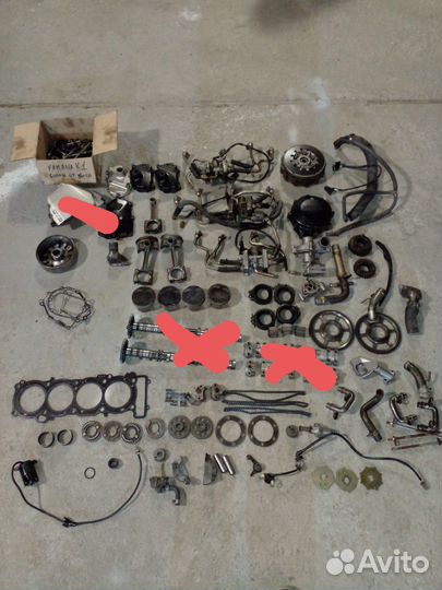 Двигатель Yamaha R1 1998-2001 на разбор