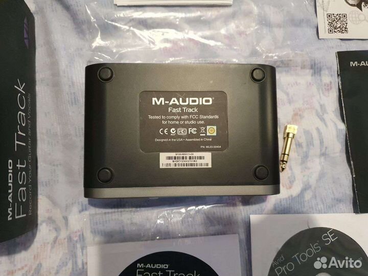 M-audio Fast Track аудио-карта
