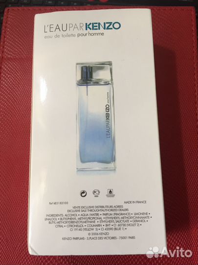Мужская туалетная вода Kenzo