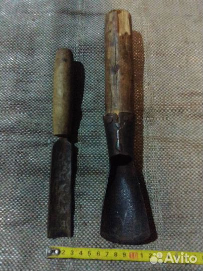 Стамески закруглённые старинные