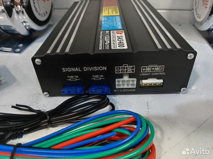 СГУ (federal signal) спецсигнал 1600w 2 колокола