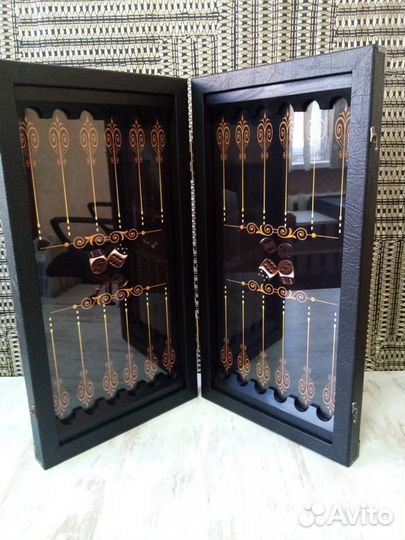 Нарды из стекла