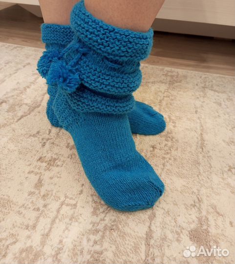 Шерстяные носки женские