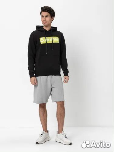 Худи Supreme Grip, 50 (L), черный