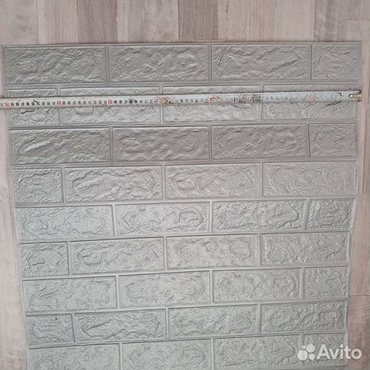 Самоклеющиеся 3D обои и остатки гвл и осб