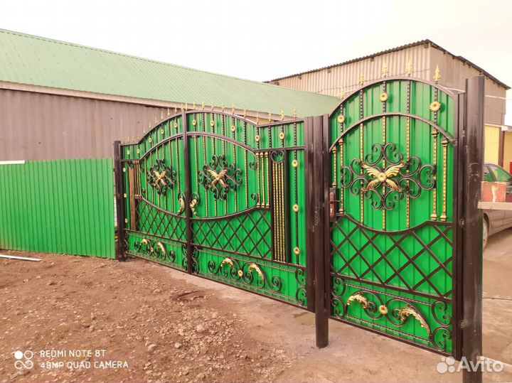 Ворота распашные