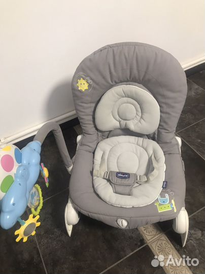 Шезлонг детсуий chicco Италия