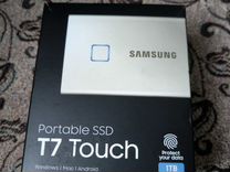 Samsung T7 touch внешний SSD диск 1 тб