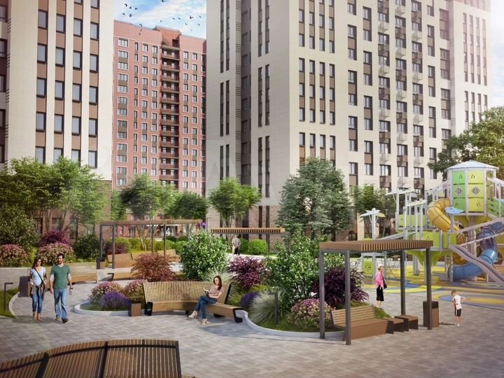 3-к. квартира, 68,9 м², 5/13 эт.