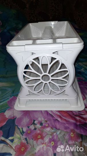 Сушилка для посуды настольная двух ярусноя