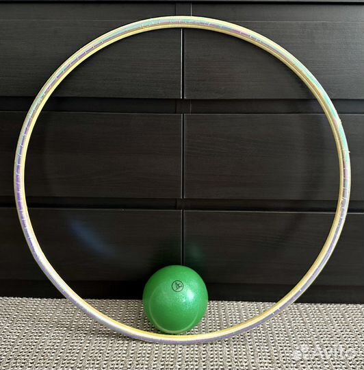 Обруч,скакалка и мяч для художественной гимнастики