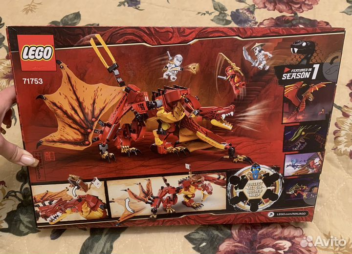Lego ninjago 71753 Атака огненного дракона