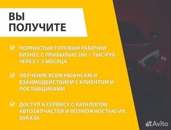 Готовый бизнес по продаже бу автозапчастей