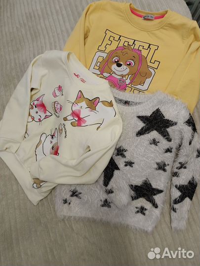 Детские вещи пакетом на девочку 110 - 122