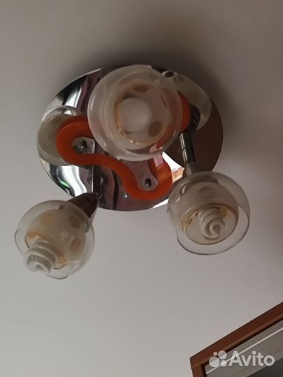 Люстра потолочная бу