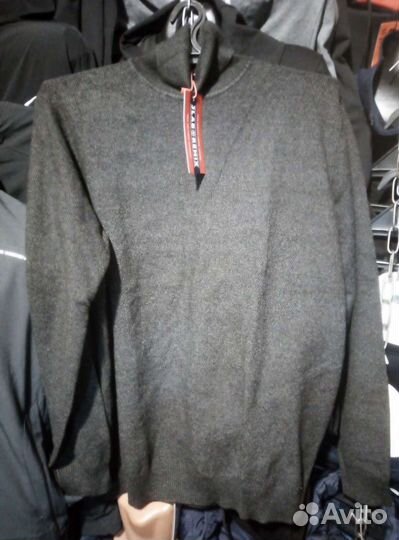 Водолазка мужская на стойке и с отворотом