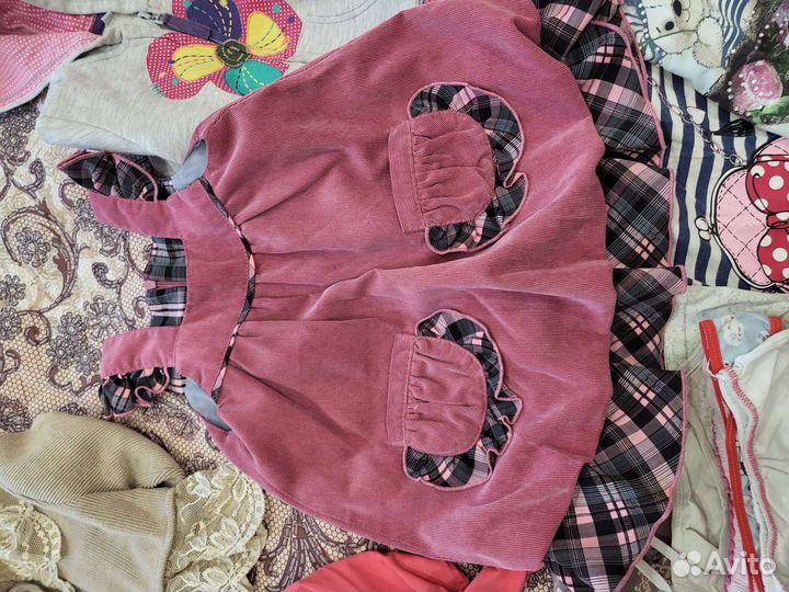 Одежда для девочки пакетом 2-4 года