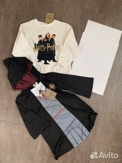 Толстовка и мантия H&M. Гарри Поттер